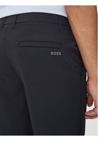 BOSS - Boss Szorty materiałowe S_Commuter 50504392 Granatowy Slim Fit. Kolor: niebieski. Materiał: bawełna #4