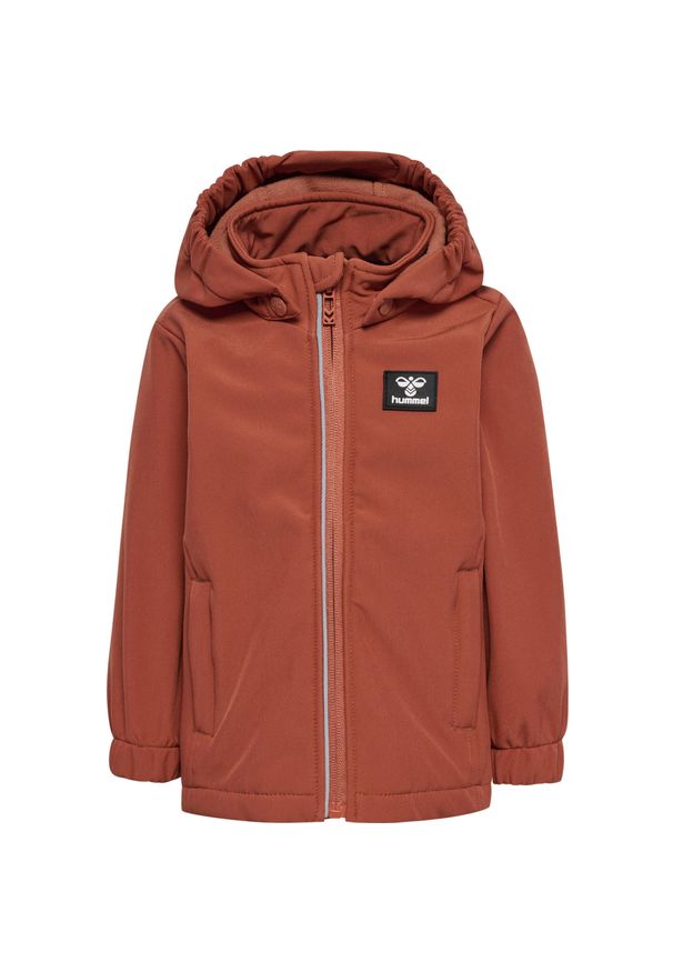 Kurtka dla dziewczynki niemowlaka Hummel hmlMARS. Kolor: brązowy. Sport: piłka nożna
