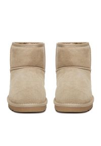 DeeZee Śniegowce DZ-79 Beżowy. Kolor: beżowy. Materiał: skóra, zamsz #7
