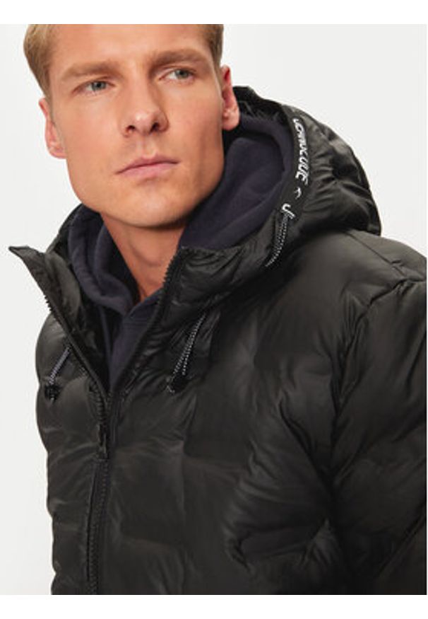 INDICODE Kurtka zimowa Bolonzo 15-866 Czarny Regular Fit. Kolor: czarny. Materiał: syntetyk. Sezon: zima