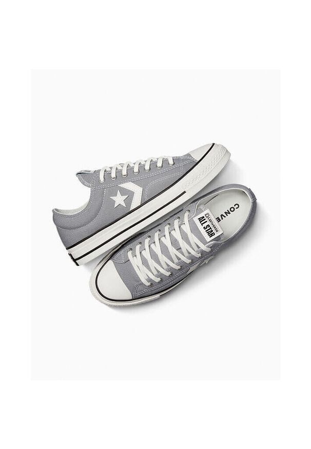 Buty sportowe Converse Star Player 76 Premium Canvas. Kolor: szary. Materiał: materiał. Sport: skateboard