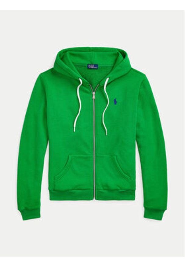 Polo Ralph Lauren Bluza 211935584012 Zielony Regular Fit. Typ kołnierza: polo. Kolor: zielony. Materiał: bawełna