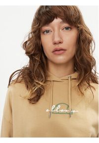 Ellesse Bluza Olinta Oh Hoody SGQ16967 Brązowy Regular Fit. Kolor: brązowy. Materiał: bawełna