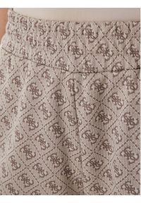 Guess Szorty sportowe V6GD02 K2959 Beżowy Regular Fit. Kolor: beżowy. Materiał: syntetyk #5