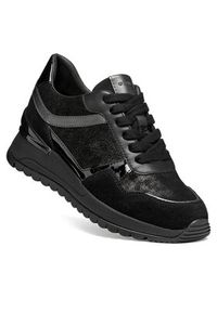 Geox Sneakersy D Desya D6500A 0QM22 C9999 Czarny. Kolor: czarny. Materiał: skóra #2