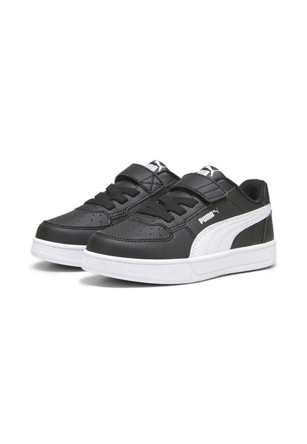Puma - Dziecięce sneakersy PUMA Caven 2.0 PUMA Black White. Kolor: czarny, biały, wielokolorowy. Sezon: lato. Sport: turystyka piesza