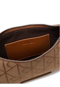 Calvin Klein Torebka Emblem Aop LV04F1164G Brązowy. Kolor: brązowy #6