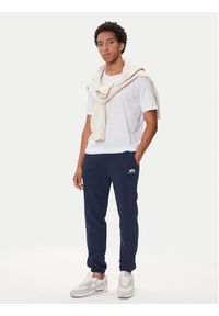 Alpha Industries Spodnie dresowe 156370 Granatowy Regular Fit. Kolor: niebieski. Materiał: bawełna #5