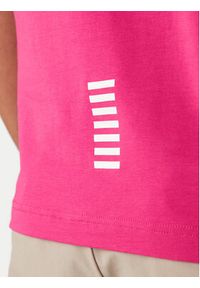 EA7 Emporio Armani Polo 8NPF14 PJVQZ M4089 Różowy Regular Fit. Typ kołnierza: polo. Kolor: różowy. Materiał: bawełna #4