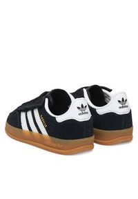 Adidas - adidas Sneakersy Gazelle Indoor Comfort Closure Elastic Lace IH9131 Czarny. Kolor: czarny. Materiał: zamsz, skóra. Model: Adidas Gazelle #6