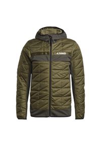 Adidas - Kurtka adidas Terrex Multi Primegreen Hybrid Insulated. Kolor: szary
