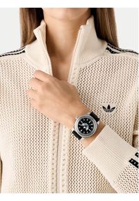 Adidas - adidas Zegarek Discoverer One AOSY25021 Srebrny. Kolor: srebrny #5