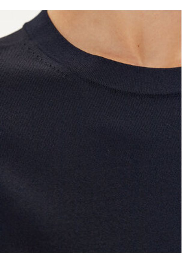 Max Mara Leisure T-Shirt Tahiti 24263660 Granatowy Regular Fit. Kolor: niebieski. Materiał: syntetyk