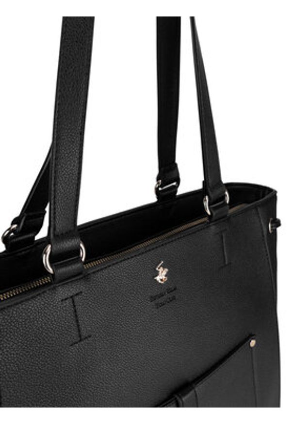 Beverly Hills Polo Club Torebka BHPC-C-015-07 Czarny. Kolor: czarny