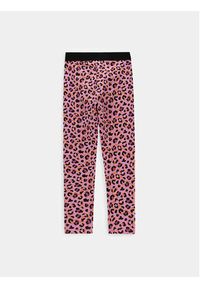 COCCODRILLO - Coccodrillo Legginsy WC4122104CEK Różowy Slim Fit. Kolor: różowy. Materiał: bawełna