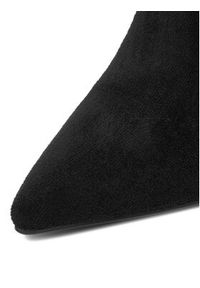 DeeZee Botki P5103 Czarny. Kolor: czarny. Materiał: materiał #3