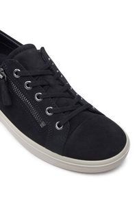 ecco - ECCO Sneakersy 21863302001 Czarny. Kolor: czarny. Materiał: nubuk, skóra #3