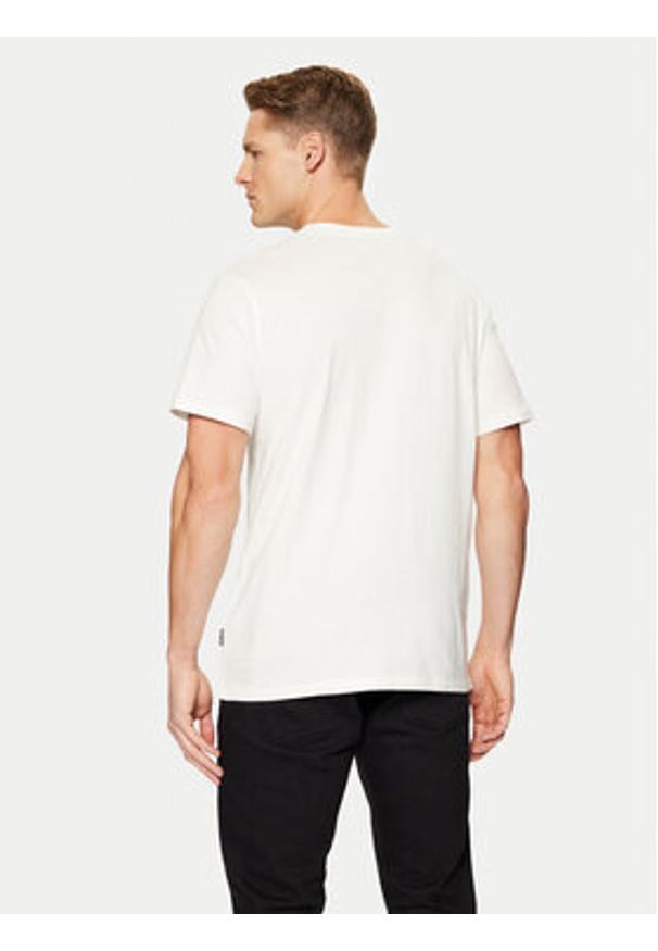 Blend T-Shirt 20717754 Biały Regular Fit. Kolor: biały. Materiał: bawełna
