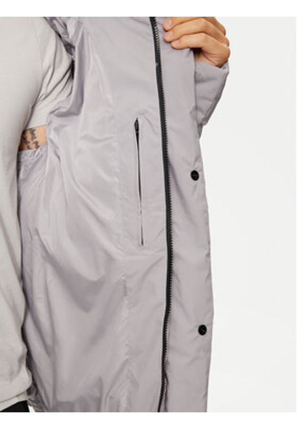 4f - 4F Kurtka zimowa 4FWAW24TDJAM479 Szary Loose Fit. Kolor: szary. Materiał: syntetyk. Sezon: zima