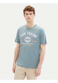 Tom Tailor T-Shirt 1037735 Zielony Regular Fit. Kolor: zielony. Materiał: bawełna