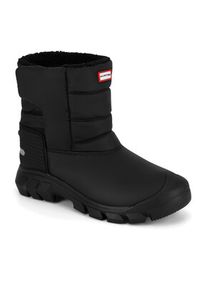 Hunter Śniegowce JFT6166WWU-BLK Czarny. Kolor: czarny. Materiał: materiał #6