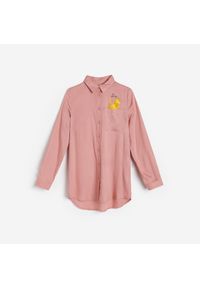 Reserved - Koszula z kieszonką - Różowy. Kolor: różowy #1