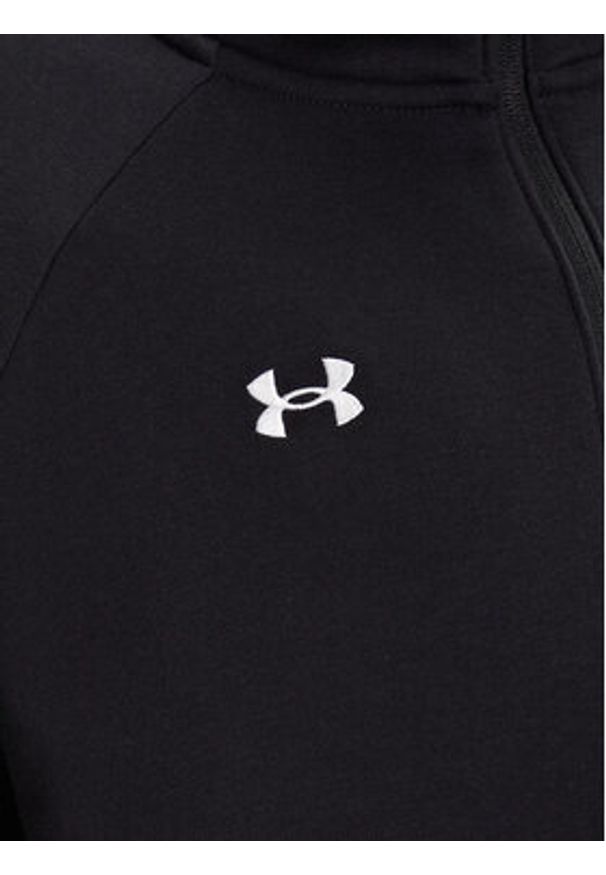 Under Armour Bluza Ua Rival Fleece Hz 1379492-001 Czarny Loose Fit. Kolor: czarny. Materiał: bawełna