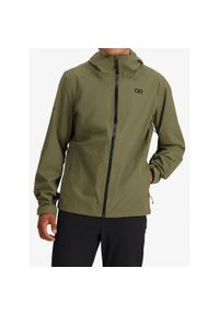 OUTDOOR RESEARCH - Kurtka z membraną męska Outdoor Research Stratoburst Stretch Rain Jacket. Kolor: zielony. Sport: outdoor #1