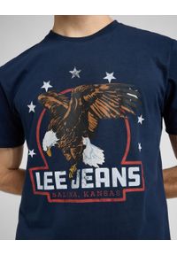 Lee - MESKA KOSZULKA LEE ESSENTIAL GRAPHIC TEE RIVET NAVY 112372360 #3