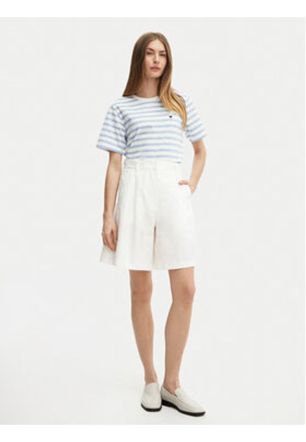 Weekend Max Mara T-Shirt Satrapo 2515971031 Niebieski Regular Fit. Kolor: niebieski. Materiał: bawełna