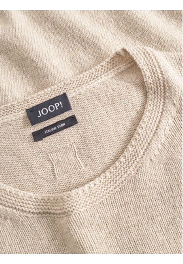 JOOP! Sweter 58 253KN58Kumo 30047489 Beżowy Loose Fit. Kolor: beżowy. Materiał: wiskoza