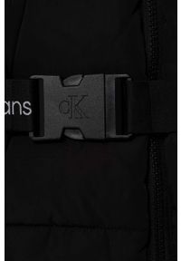 Calvin Klein Jeans kurtka dziecięca kolor czarny. Okazja: na co dzień. Kolor: czarny. Materiał: poliester. Styl: casual #3