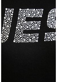 Guess - GUESS Czarna damska bluza Primula, Rozmiar L. Kolor: czarny #4