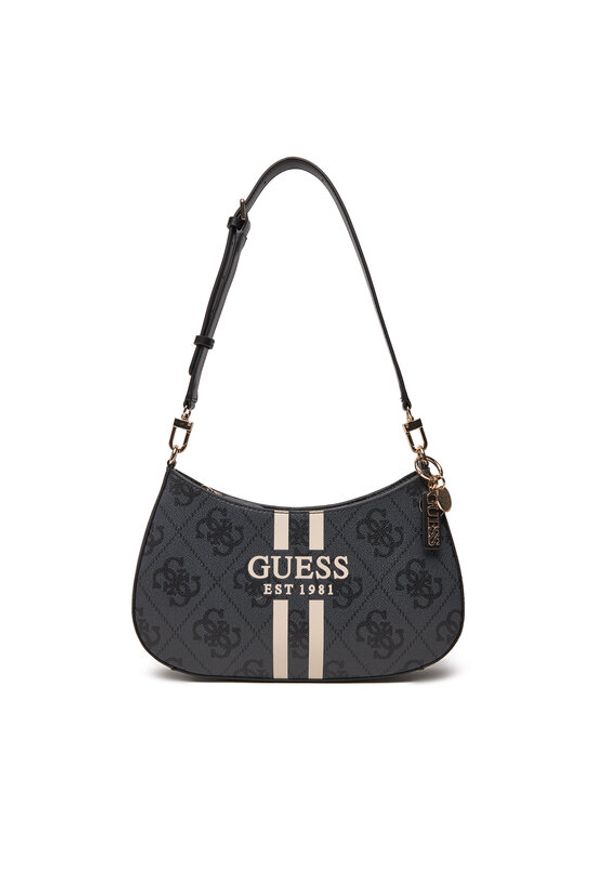 Guess Torebka HWOS96 72180 Czarny. Kolor: czarny. Materiał: skórzane
