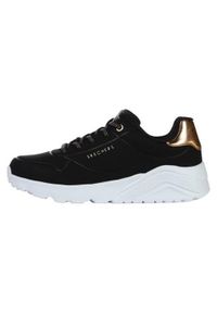 skechers - Tenisówki Skechers Model Uno Lite-metallic Mo Kolor Czarny. Kolor: czarny. Materiał: syntetyk, tkanina, materiał. Szerokość cholewki: normalna. Sport: turystyka piesza