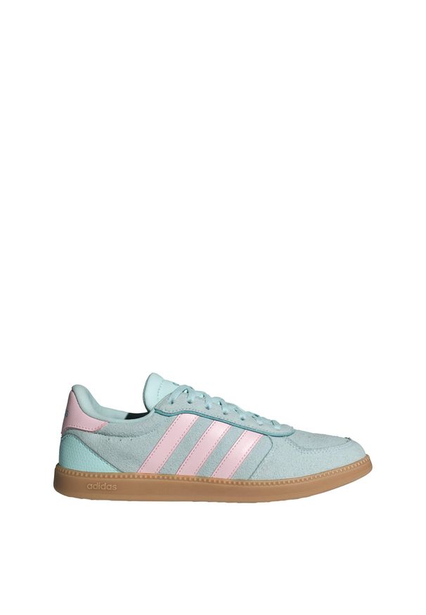 Adidas - Buty Breaknet Sleek. Kolor: różowy. Wzór: gładki. Styl: klasyczny, sportowy