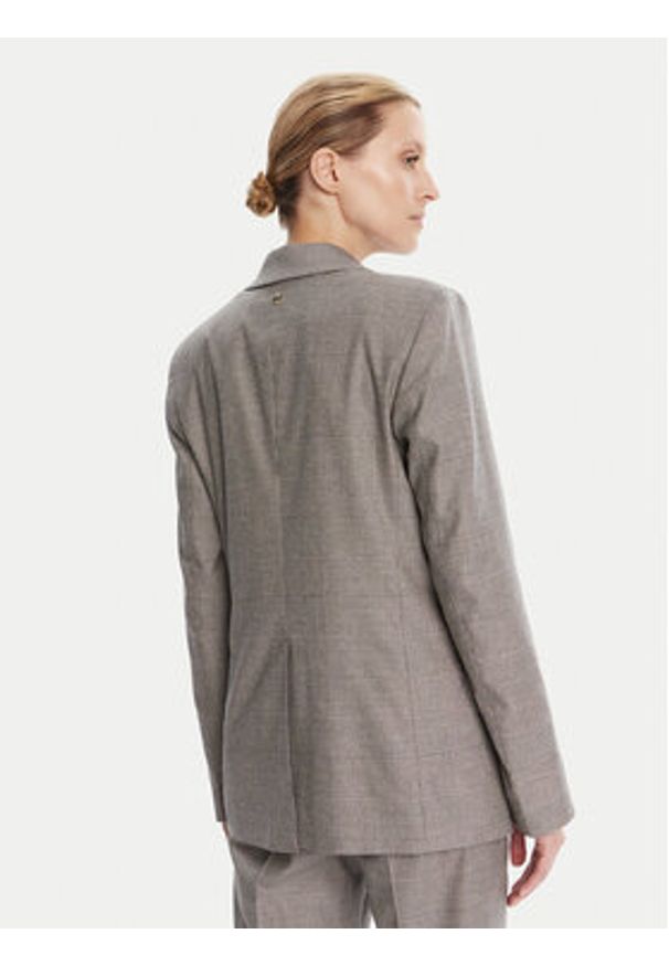 JOOP! Marynarka 58 253J58Josie-X 30047099 Szary Loose Fit. Kolor: szary. Materiał: bawełna