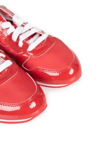 Diesel Sneakersy "Sheclaw W" | Y00643 P0441 / Sheclaw W | Kobieta | Biały, Czerwony. Kolor: biały, czerwony, wielokolorowy. Materiał: syntetyk, materiał. Wzór: aplikacja #4