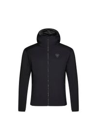 Kurtka narciarska męska Rossignol Opside Hoodie Warm. Kolor: czarny. Sport: narciarstwo