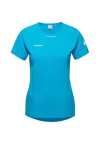 Koszulka szybkoschnąca damska Mammut Aenergy FL T-Shirt. Kolor: niebieski