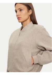 only - ONLY Kurtka bomber Nancy 15331395 Beżowy Regular Fit. Kolor: beżowy. Materiał: syntetyk #6