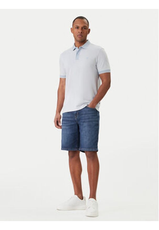 JOOP! Polo Percyco 30101924 Błękitny Regular Fit. Typ kołnierza: polo. Kolor: niebieski. Materiał: bawełna