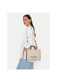 Torebka Lacoste. Kolor: brązowy #1