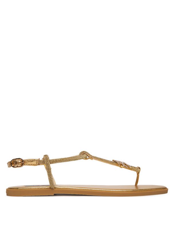 Karl Lagerfeld - KARL LAGERFELD Sandały Olympia II KL87416 Złoty. Kolor: złoty. Materiał: syntetyk