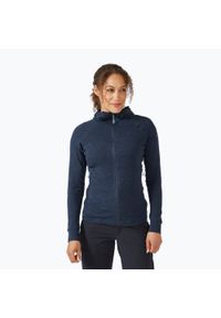 Bluza trekkingowa damska Rab Nexus Hoody. Kolor: niebieski #1