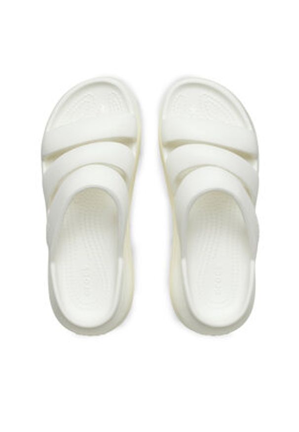 Crocs Klapki Mega Crush Triple Strap 209842 Écru. Kolor: kremowy