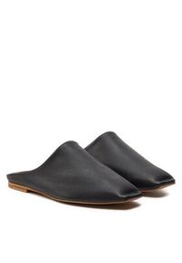 BALAGAN - Balagan Klapki Bayit Czarny. Kolor: czarny. Materiał: skóra #3