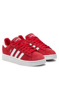 Adidas - adidas Sneakersy Campus 2 IE9070 Czerwony. Kolor: czerwony. Materiał: zamsz, skóra. Model: Adidas Campus #4