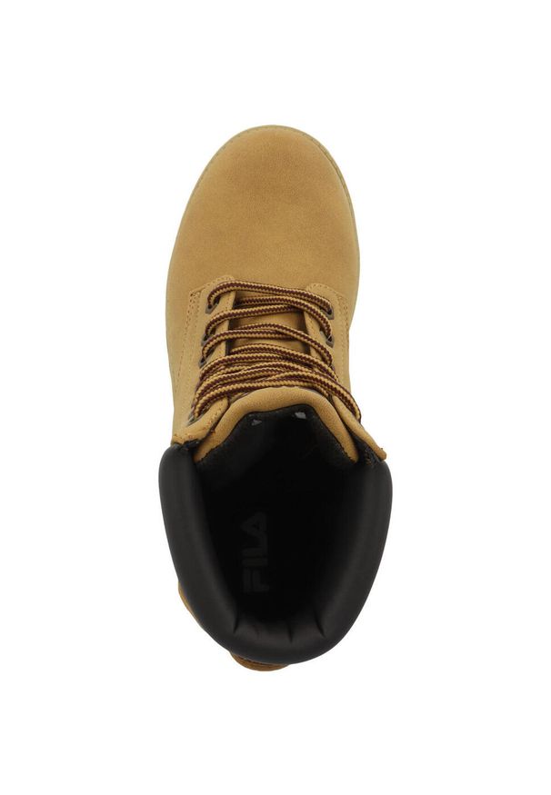 Buty do chodzenia damskie Fila Maverick Mid. Zapięcie: sznurówki. Kolor: brązowy, wielokolorowy. Materiał: guma, syntetyk, tkanina, materiał. Szerokość cholewki: normalna