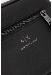 Armani Exchange kosmetyczka 958446.CC830 kolor czarny. Kolor: czarny #2